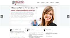 Desktop Screenshot of benefitresourcesolutions.com