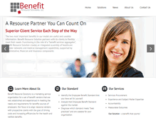 Tablet Screenshot of benefitresourcesolutions.com